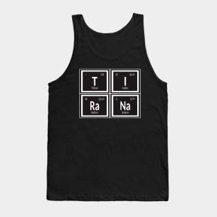 Tirana City Table of Elements Tank Top